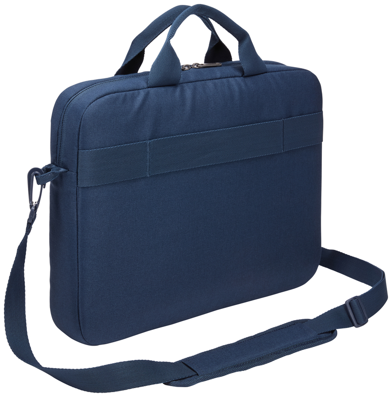 حقيبة كتف للكمبيوتر الدفتري أتاتشي من كيس لوجيك أدفانتيدج 14 بوصة 35.6 سم (14 بوصة) زرقاء اللون