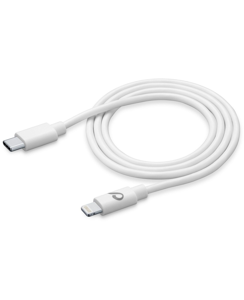 CellularLine USB-C to Lightning Cable 1m White