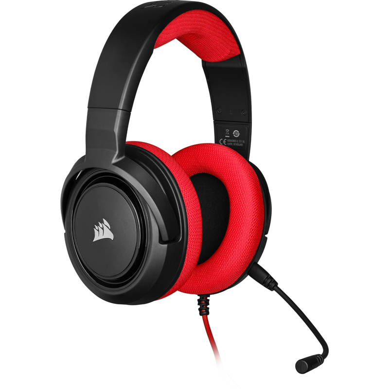 Corsair HS35 Red Gaming Headset