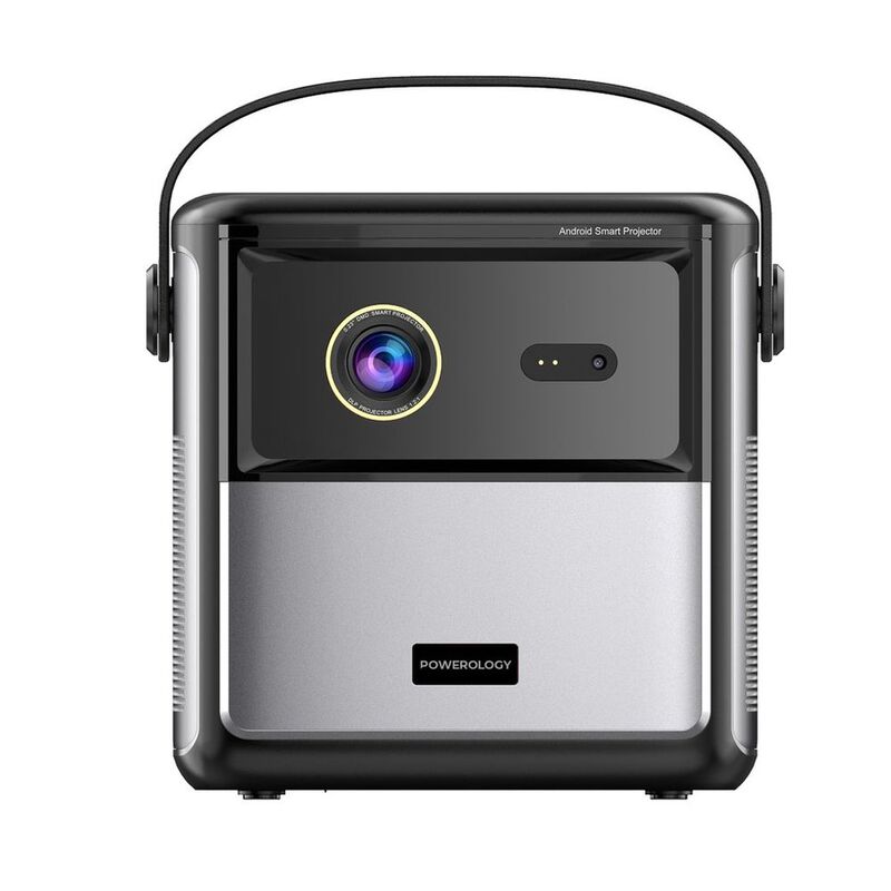 Powerology Starbeam 100-Inch Google DLP Full HD Projector - Black