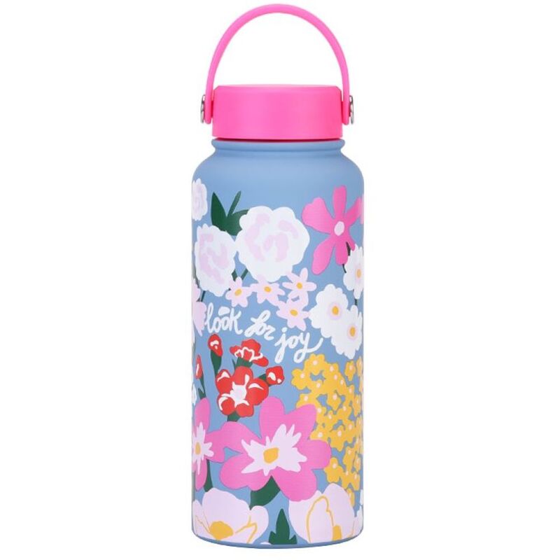 Toy Station Look For Joy Wide Mouth Vacuum Water Bottle - 1000ml