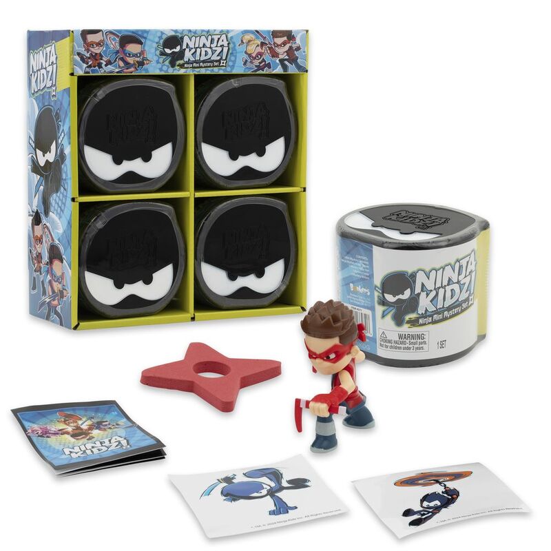 Ninja Kidz Series 1 Mini Mystery Set (Set of 5) (Assortment - Includes 1)
