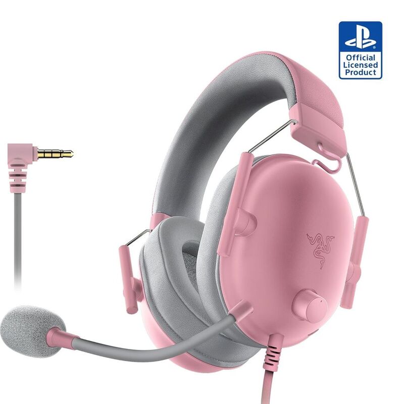 Razer Blackshark V2 X Playstation Licensed Wired Gaming Headset - Quartz