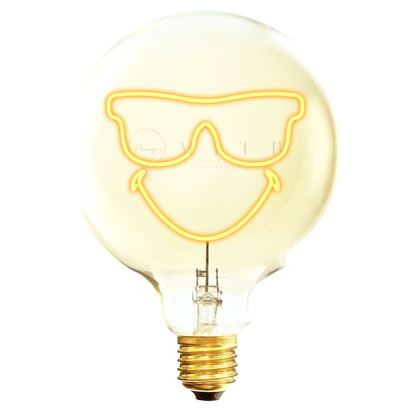 Message In The Bulb - Sunglasses By Smiley World 2200K LED Light Bulb