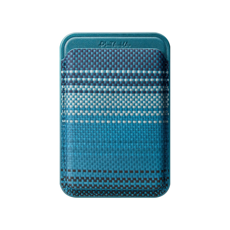 Pitaka Magsafe Woven Wallet - Moonrise