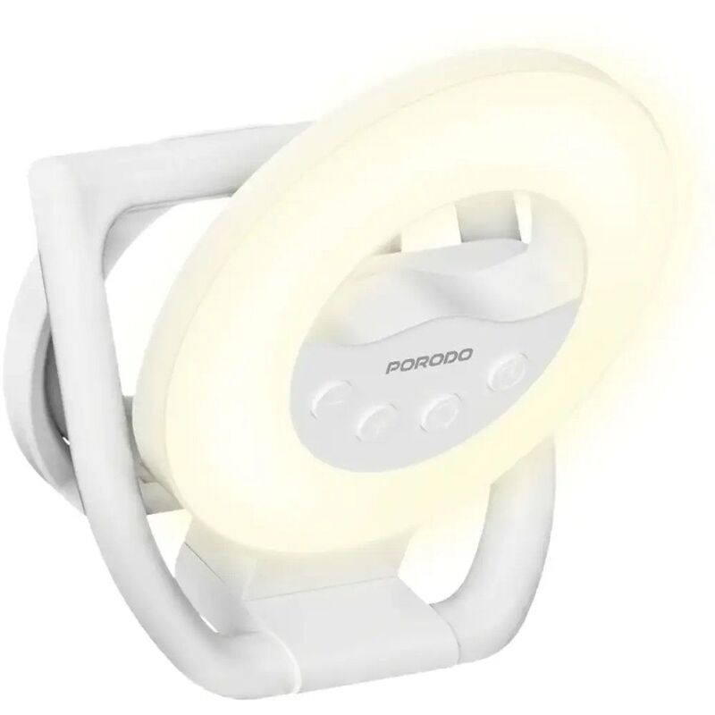 Porodo Lifestyle Snapbright Magnetic Led Fill Light - White