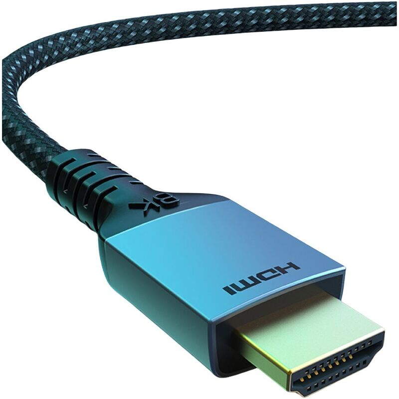 Blupebble 8K Ultra HDMI 2.1 Cable (Ultra High Speed HDMI Cable Support 8K/60Hz/ 4K/144Hz) 5 Meter