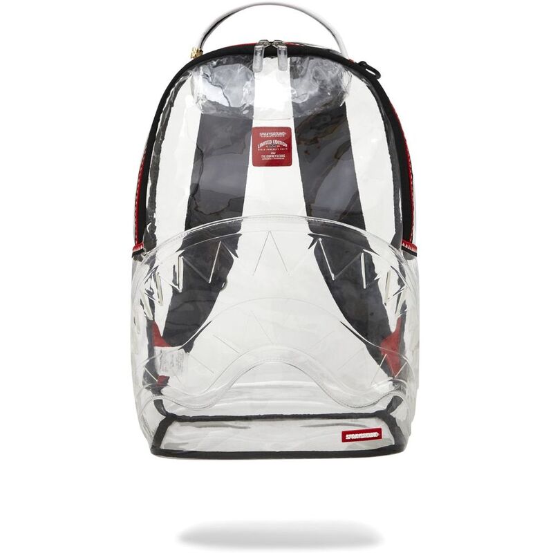 Sprayground Vsm Piping DLX Clear Backpack