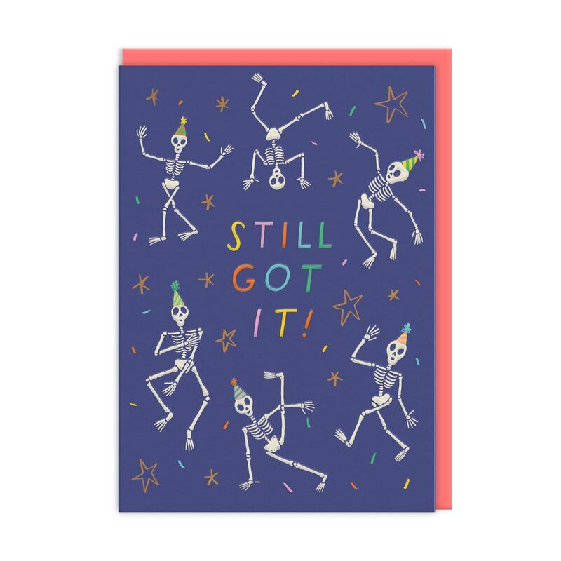 Ohh Deer Still Got It Skeleton Greeting Card (A6)