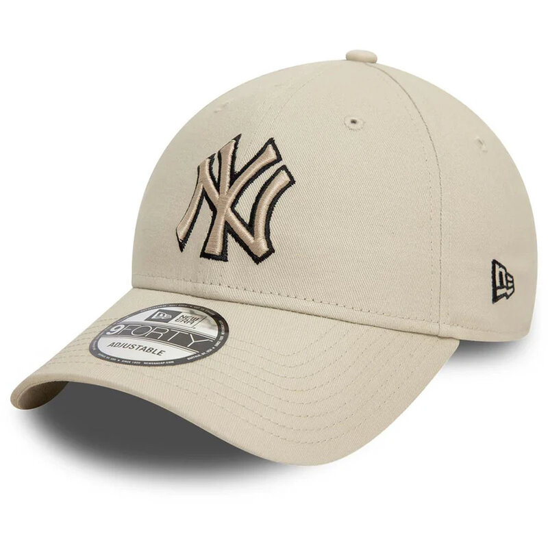 New Era Team 9Forty Outline New York Yankees Cream Cap