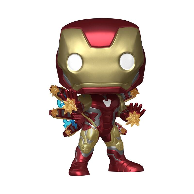Funko Pop! Plus Marvel End Game Iron Man Beams Glow 3.75-Inch Vinyl Figure