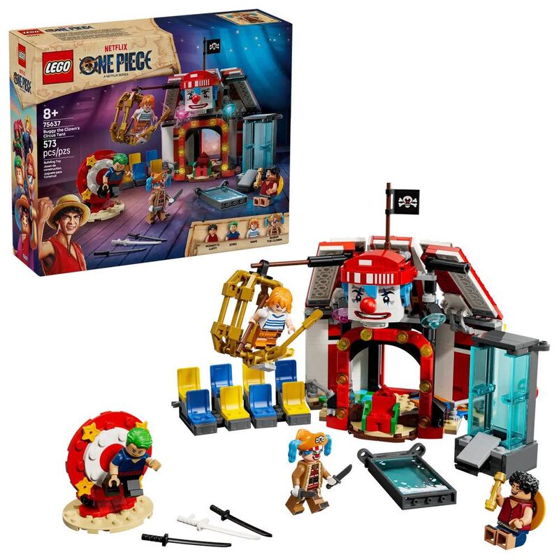 Lego One Piece Buggy The Clown's Circus Tent 75637 - (573 Pieces)
