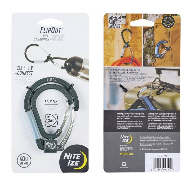 Nite Ize Flipout Dual Carabiner