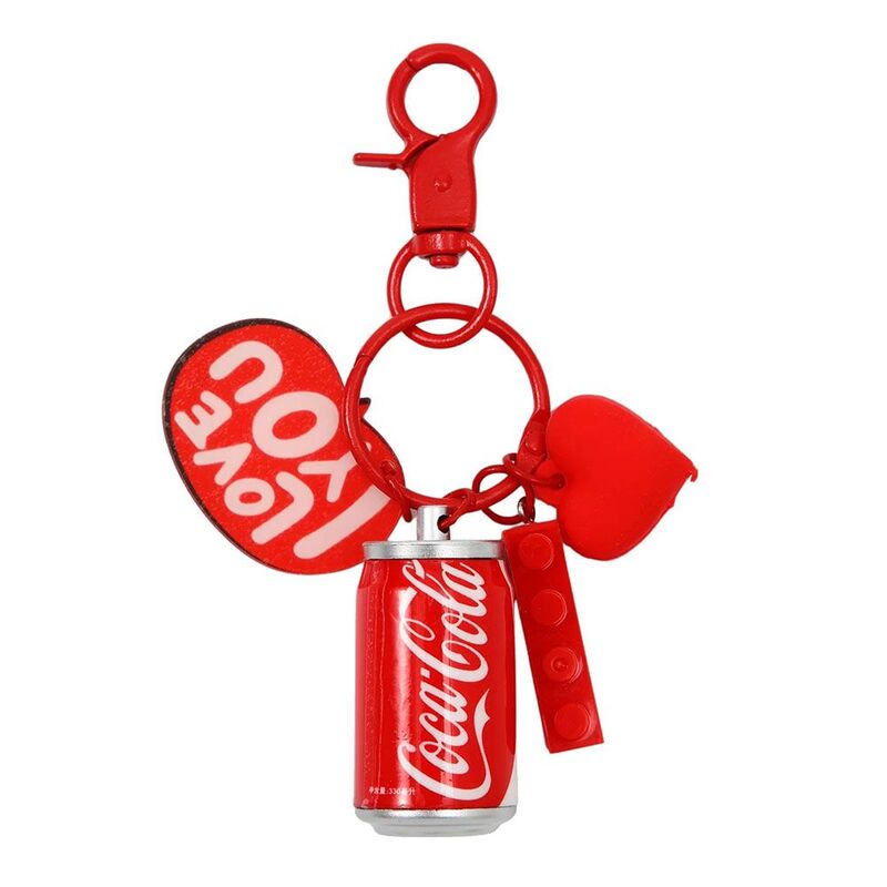 Sticky Bestie Bag Charm Red Lucky Coin