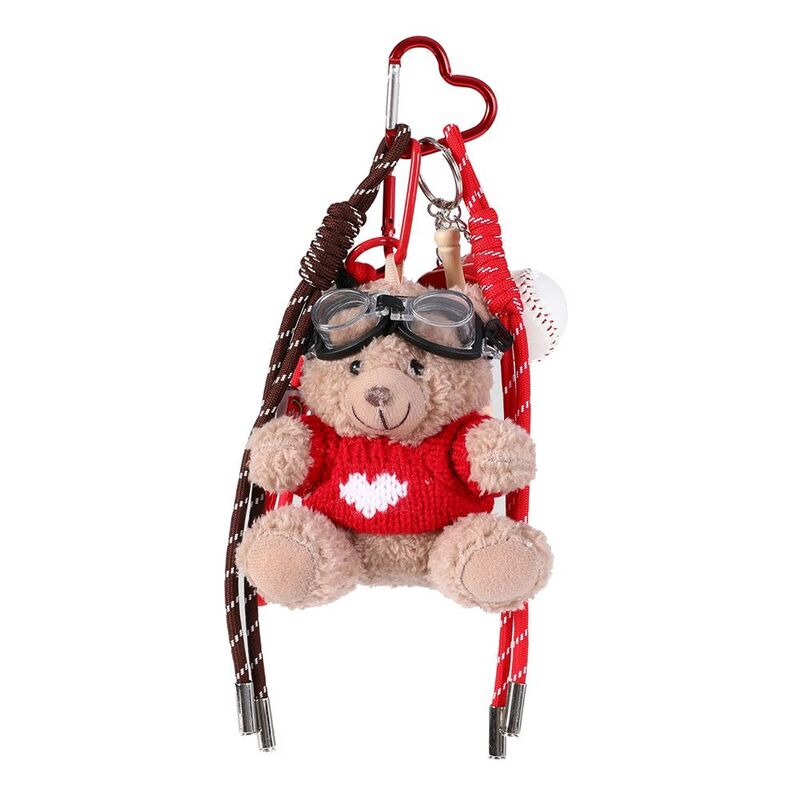 Sticky Bestie Bag Charm Set Aviator Teddy