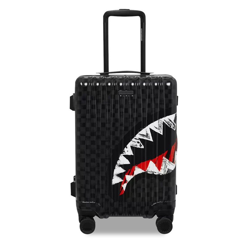 Sprayground Scribble Shark Carry-On Luggage