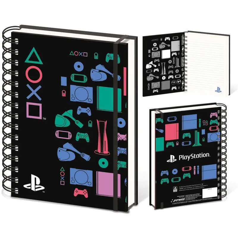 Pyramid Playstation (Classic Colours) A5 Wiro Notebook