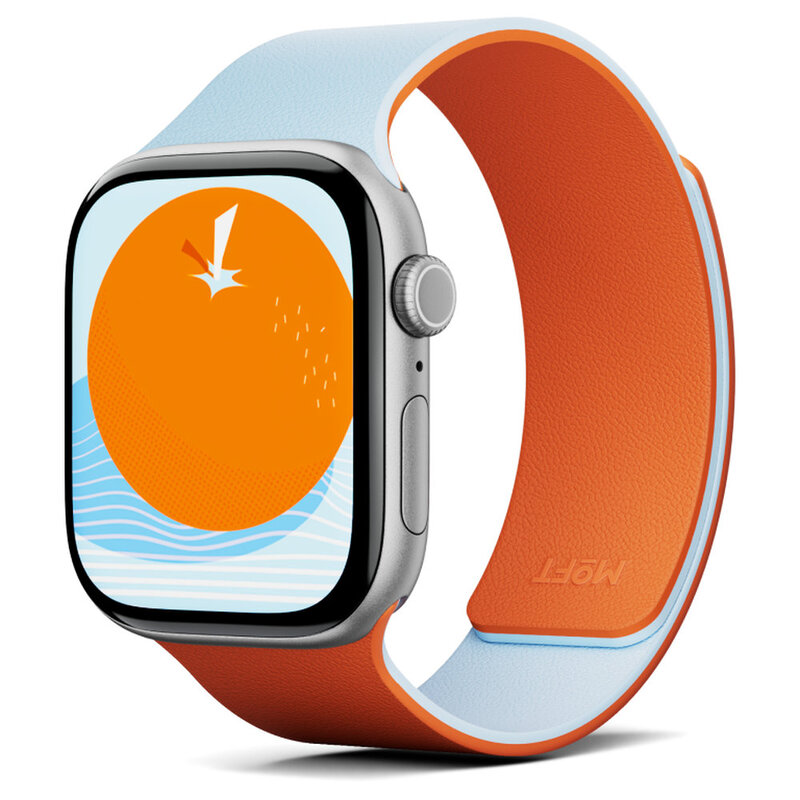Moft Snap Apple Watch Band Series 11 Silicon 46mm - Sunrise/Soothing Mist