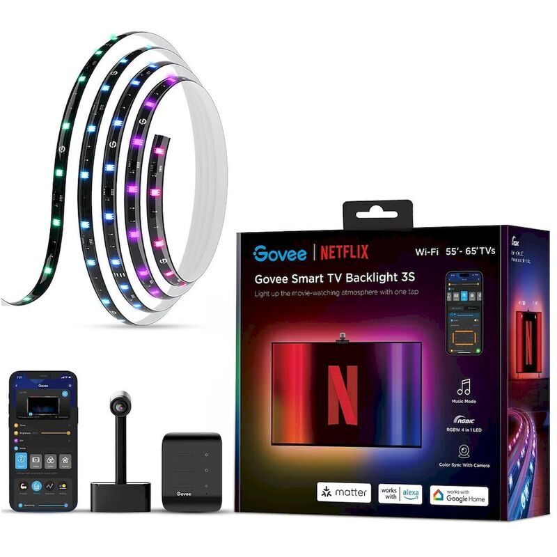 Govee Netflix Smart TV Backlight 3S (55-65 Inch)