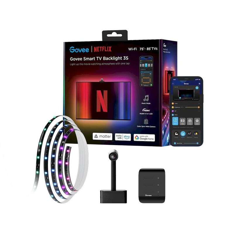 Govee Netflix Smart TV Backlight 3S (75-85 Inch)