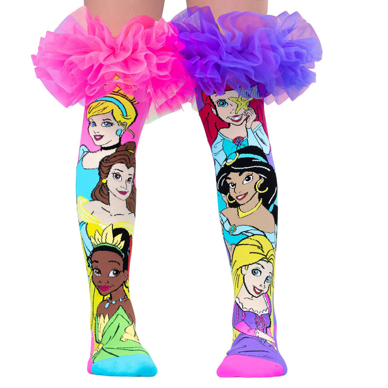 Madmia Disney Princess Kids Socks (One Size)