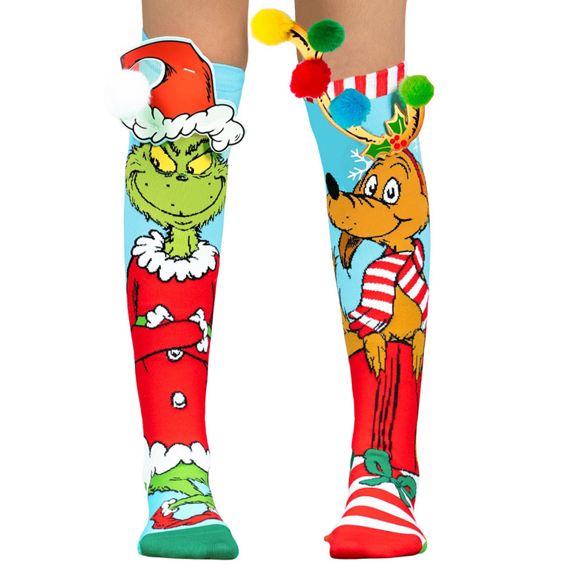 Madmia Grinch And Max Kids Socks (One Size)