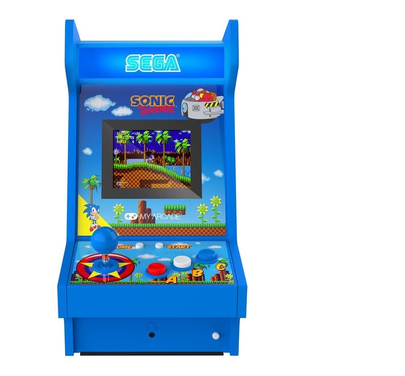 My Arcade Sonic The Hedgehog Mighty Player- Sega Retro Arcades