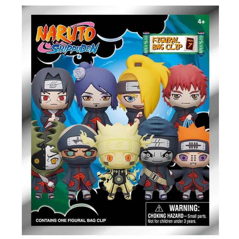 Monogram Naruto 3D Foam Bag Clip Series 7 (Assortment - Includes 1)