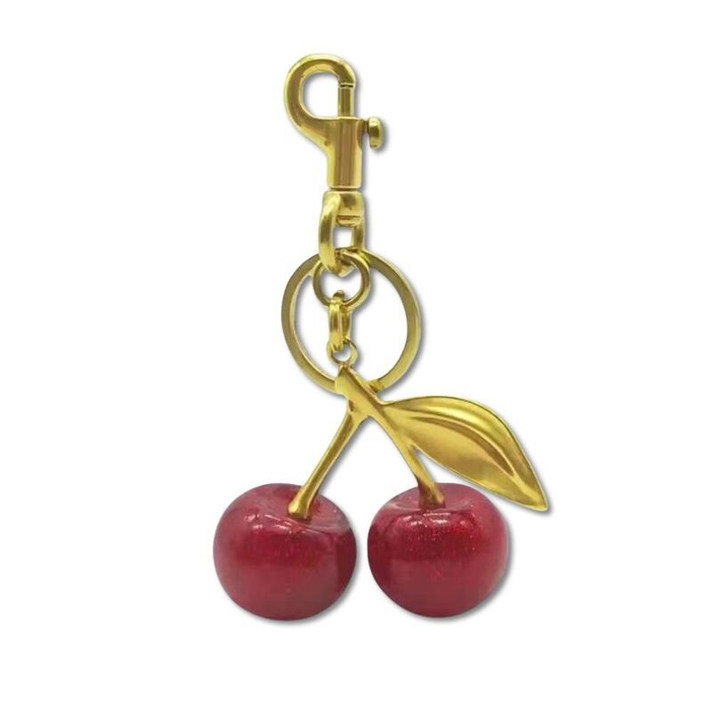 Sticky Bestie Bag Charm Set Red Cherry