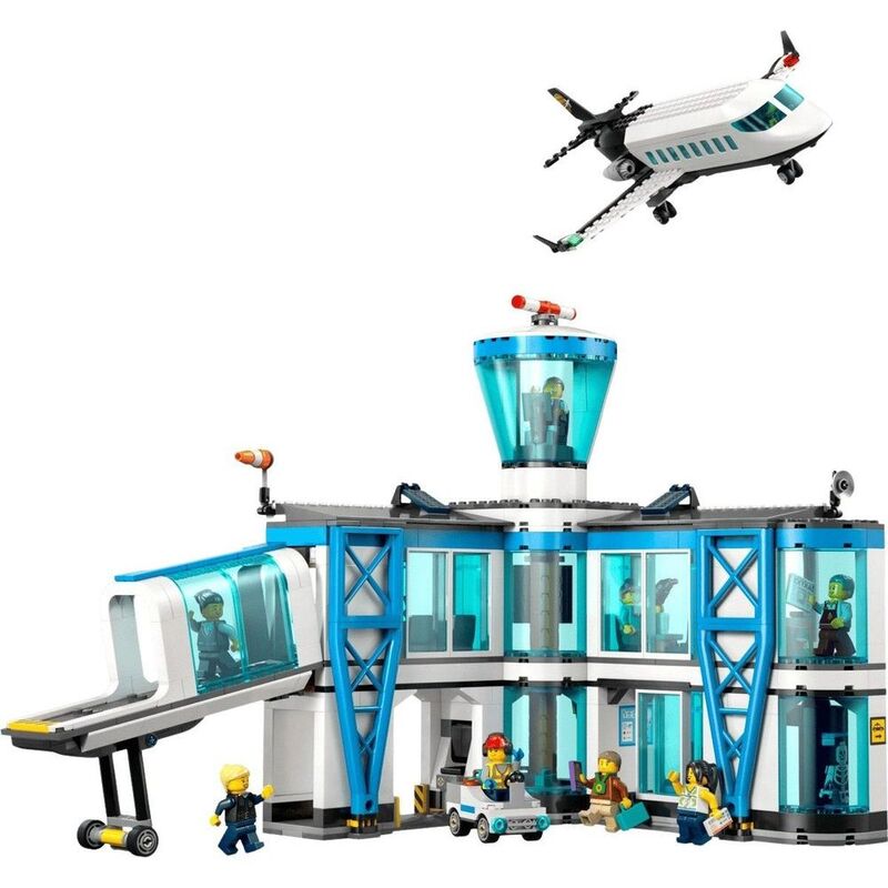 LEGO City Airport With Airplane 60502 (887 Pieces)