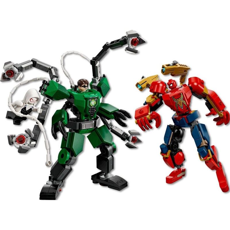 LEGO Super Heroes Mech Battle Spider-Man Vs Doc Ock 76338 (315 Pieces)