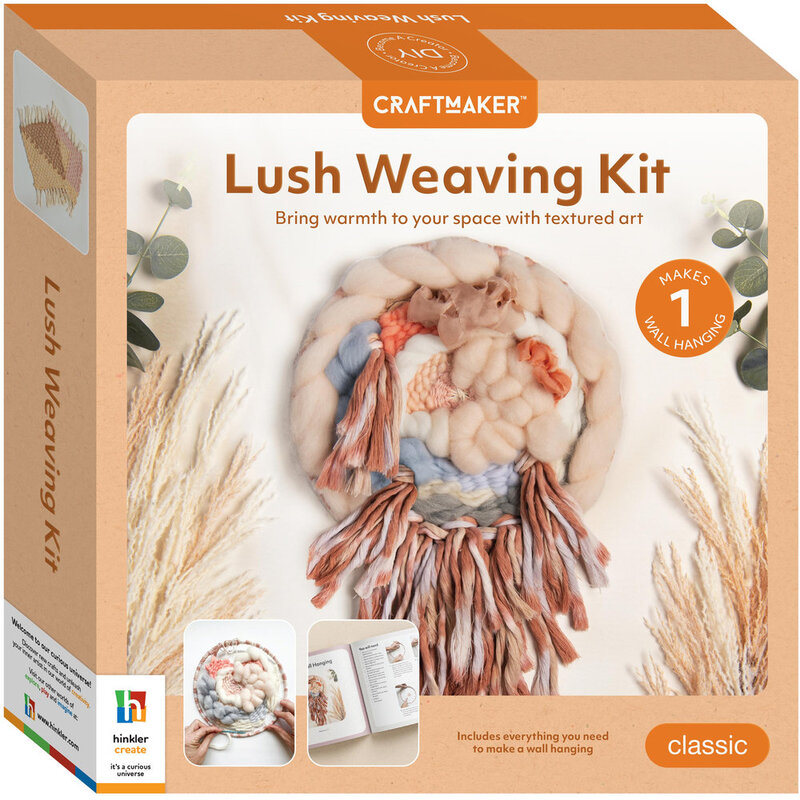 Hinkler Craft Maker Lush Weaving Kit