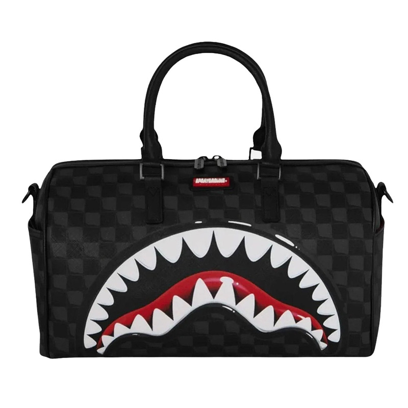 Sprayground Sharks In Paris Balloon Black Mini Duffle