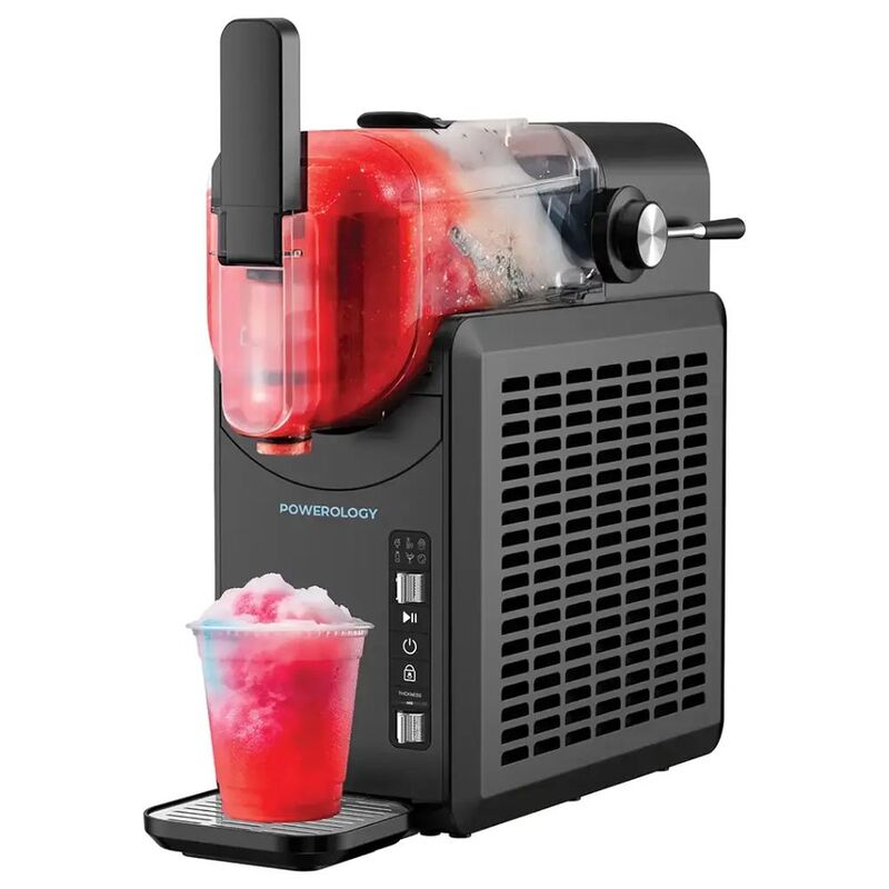 Powerology Aqua Frost 200W Slushy Machine With Digital Touch Display 2000ml- Black