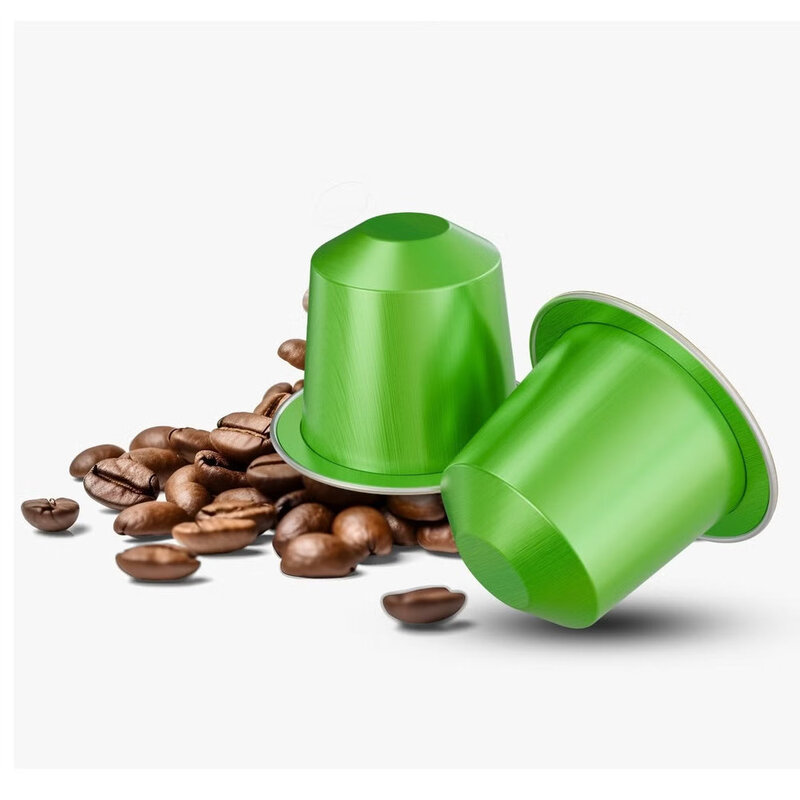 Lepresso Aluminum Capsules For Nespresso Medium Blended 10 Pieces- Brazil