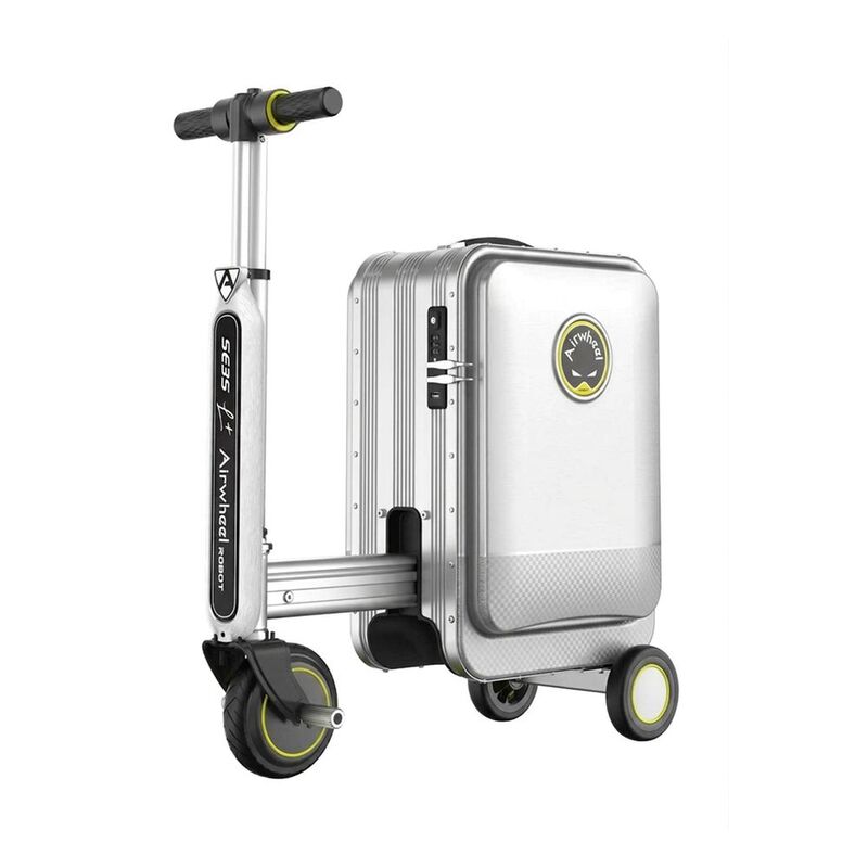Airwheel Se3Sl Plus Smart Riding Suitcase With Removable Battery - Silver