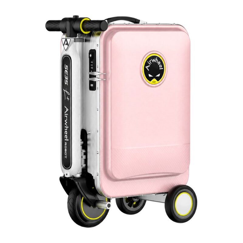Airwheel Se3Sl Plus Smart Riding Suitcase With Removable Battery - Pink