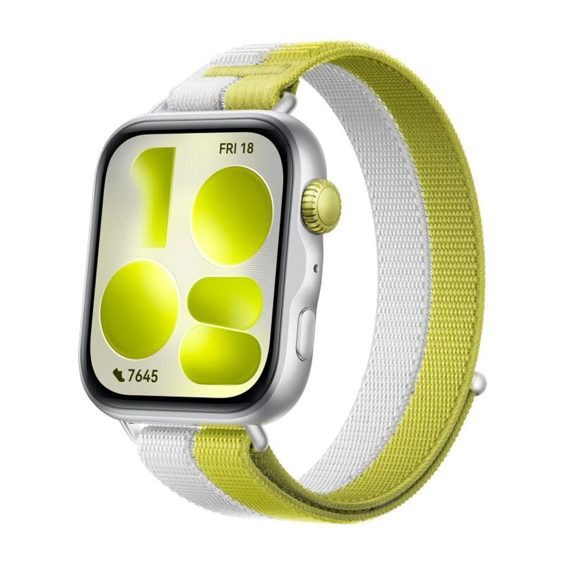 Huawei Watch Fit 5 - Silver - Case/Gray Nylon Strap
