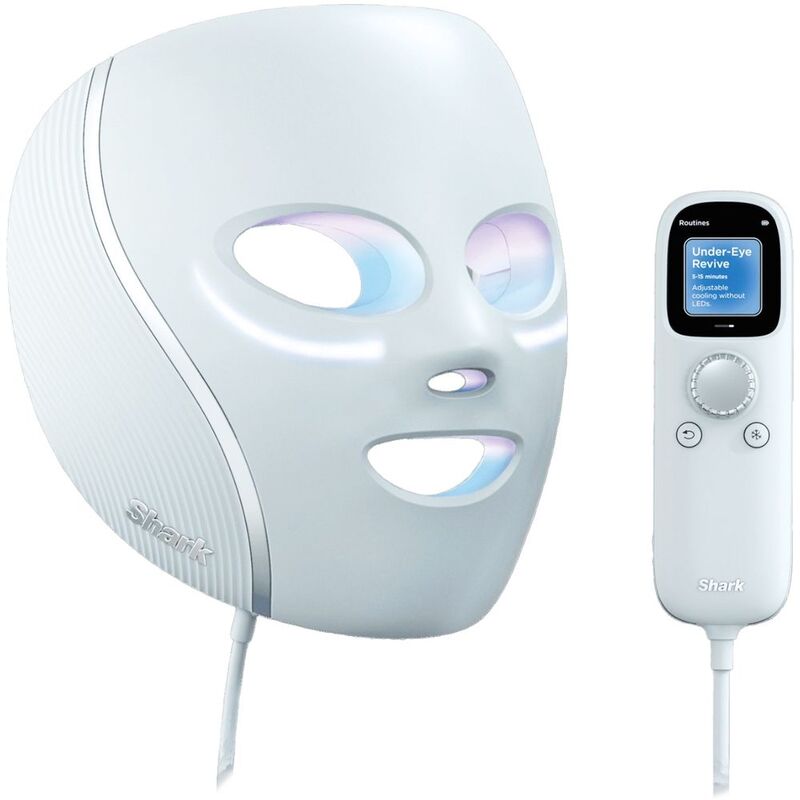 Shark Cryoglow Under-Eye Cooling & Led Anti-Ageing & Blemish Repair Mask - Blue Frost