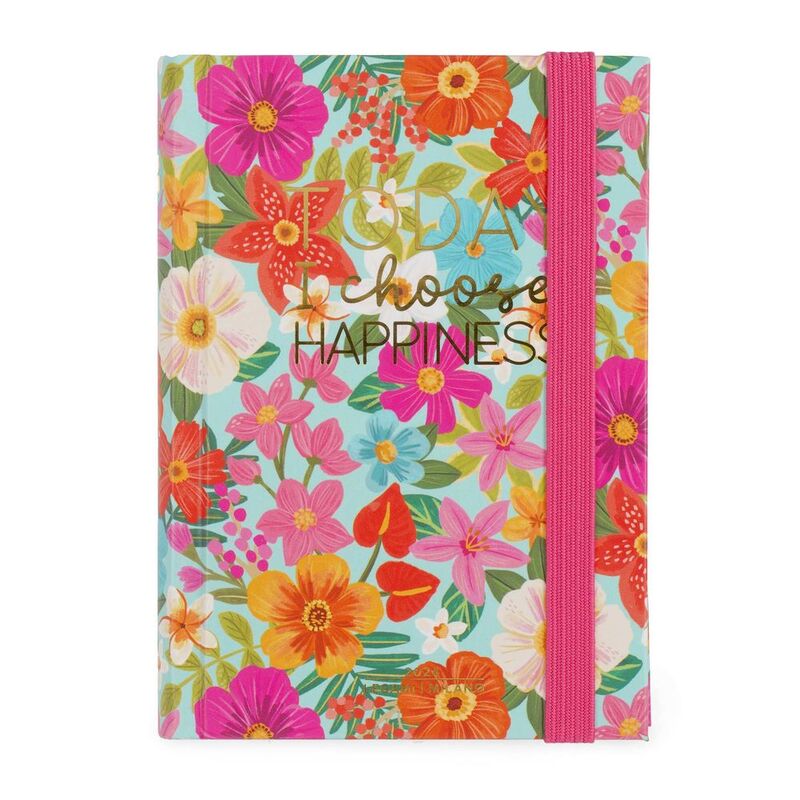 Legami 12-Month Diary - 2024 - Small Daily Diary - Flowers
