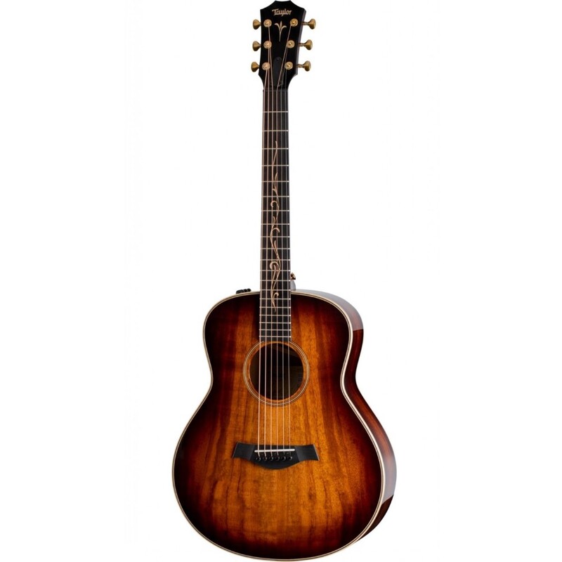Taylor GT K21E Grand Theater Acoustic-Electric Guitar - Shaded Edgeburst (Includes Taylor Aero Case)
