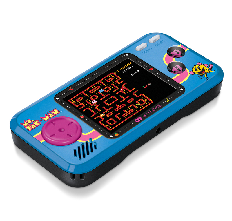 My Arcade MS. PAC-MAN Pocket Player Blue