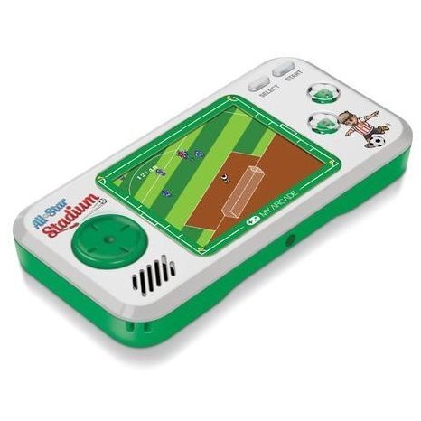 جهاز تشغيل الألعاب My Arcade All-Star Stadium Pocket Player أبيض/ أخضر