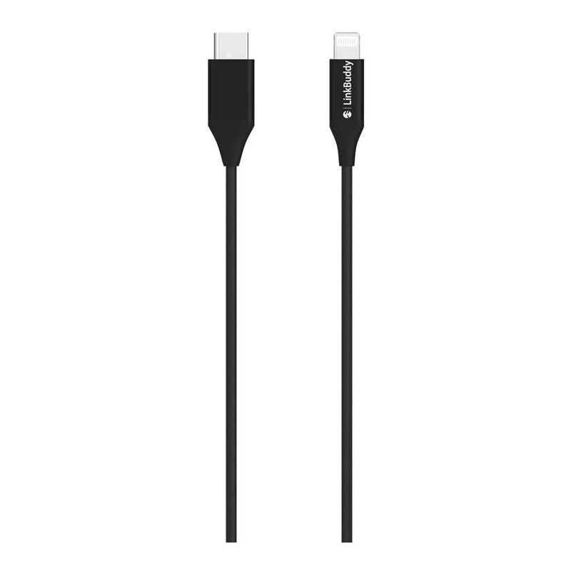 Switcheasy LinkBuddy Charging Cable Type-C to Lightning 1.2m - Black