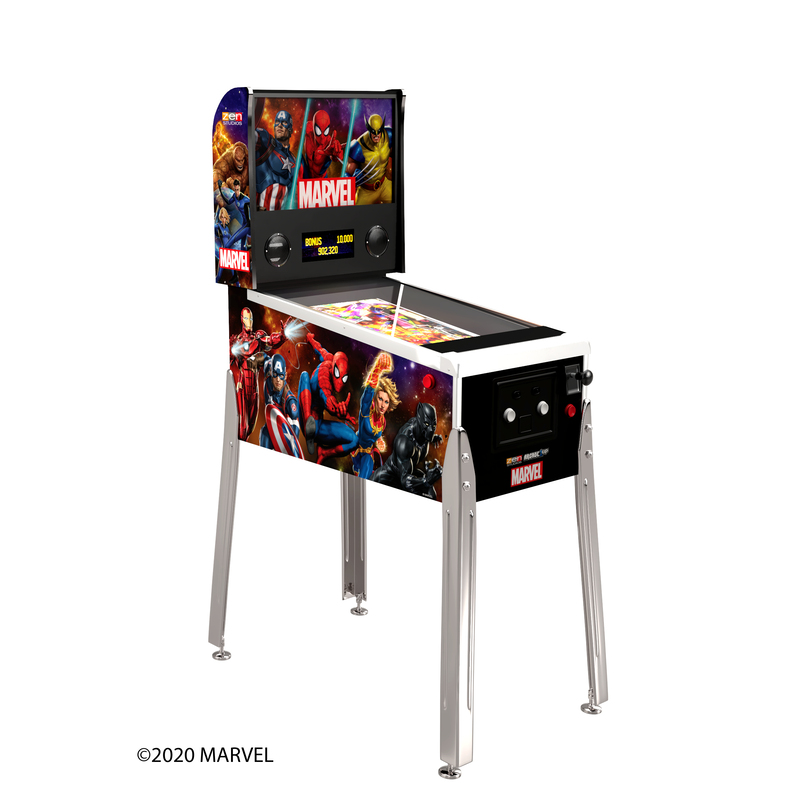 جهاز الألعاب Arcade 1UP Marvel Pinball