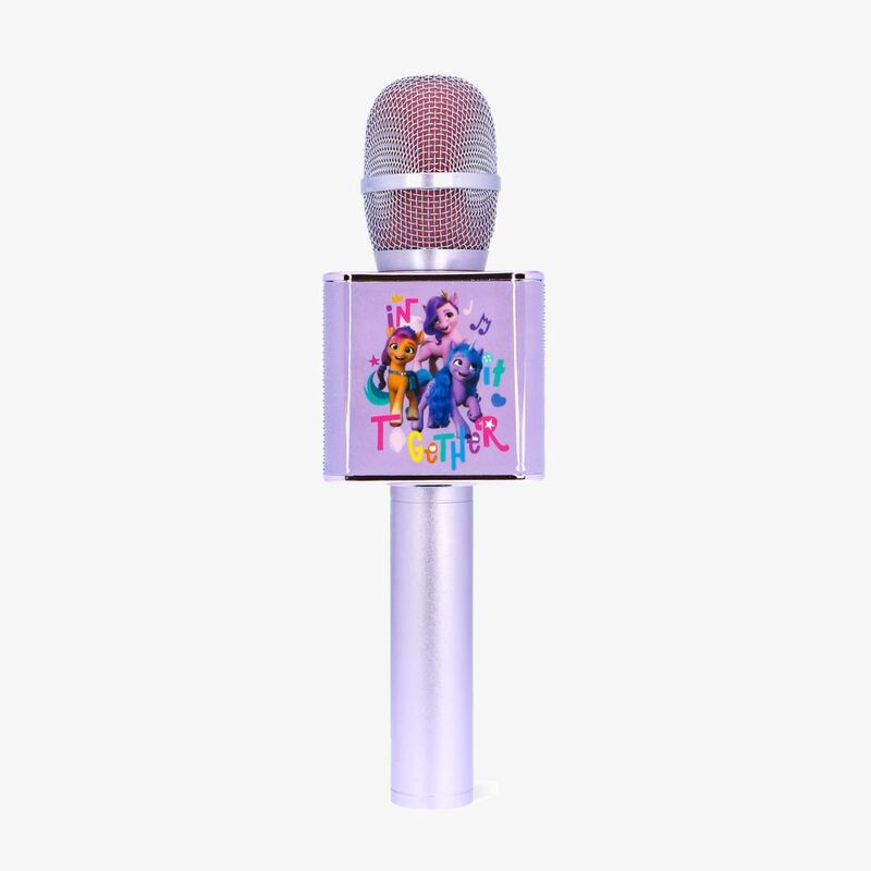 OTL My Little Pony Kids' Karaoke Microphone with Bluetooth Speaker