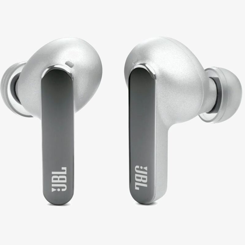 JBL Live Pro 2 True Wireless Noise Cancelling Earbuds - Silver