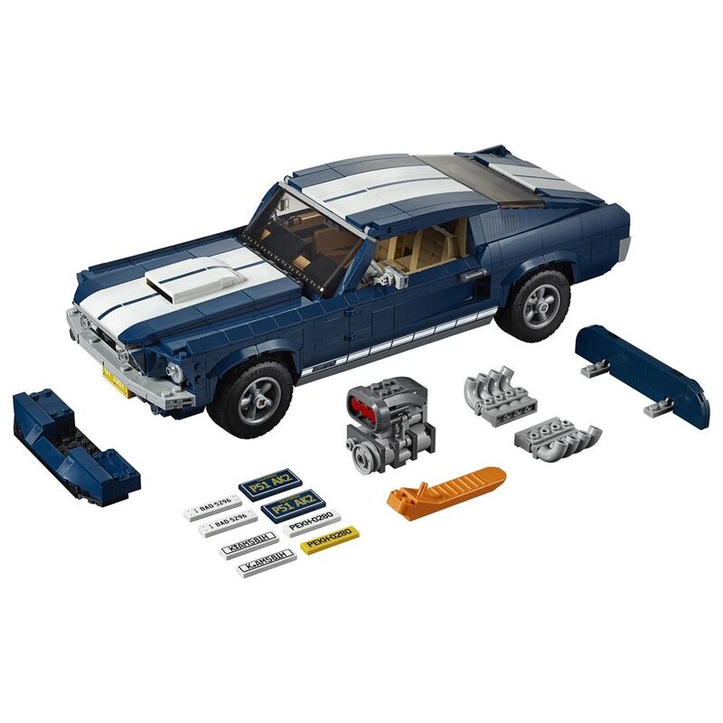 LEGO ICONS Ford Mustang Building Kit 10265(1471 Pieces)