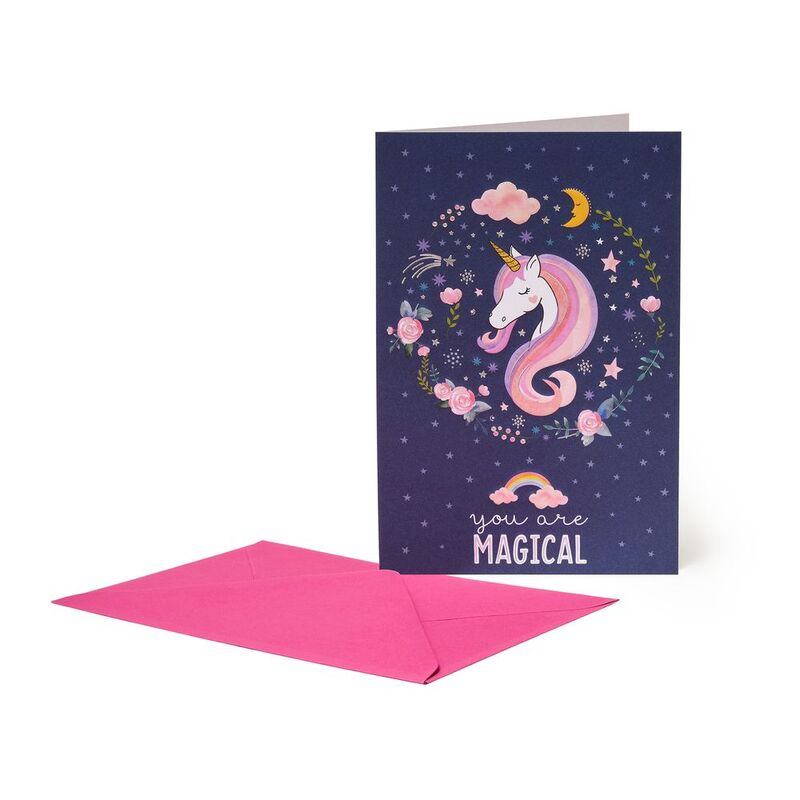 Legami Greeting Card - Large - Unicorn - Unicorn (11.5 x 17 cm)