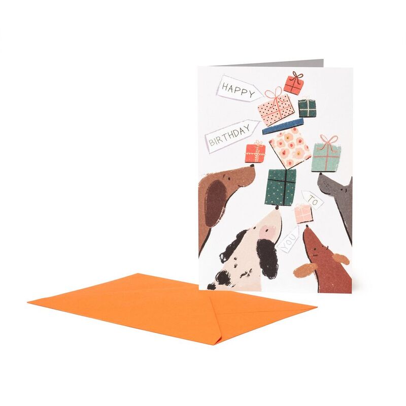 Legami Greeting Card - Large - Dogs (11.5 x 17 cm)